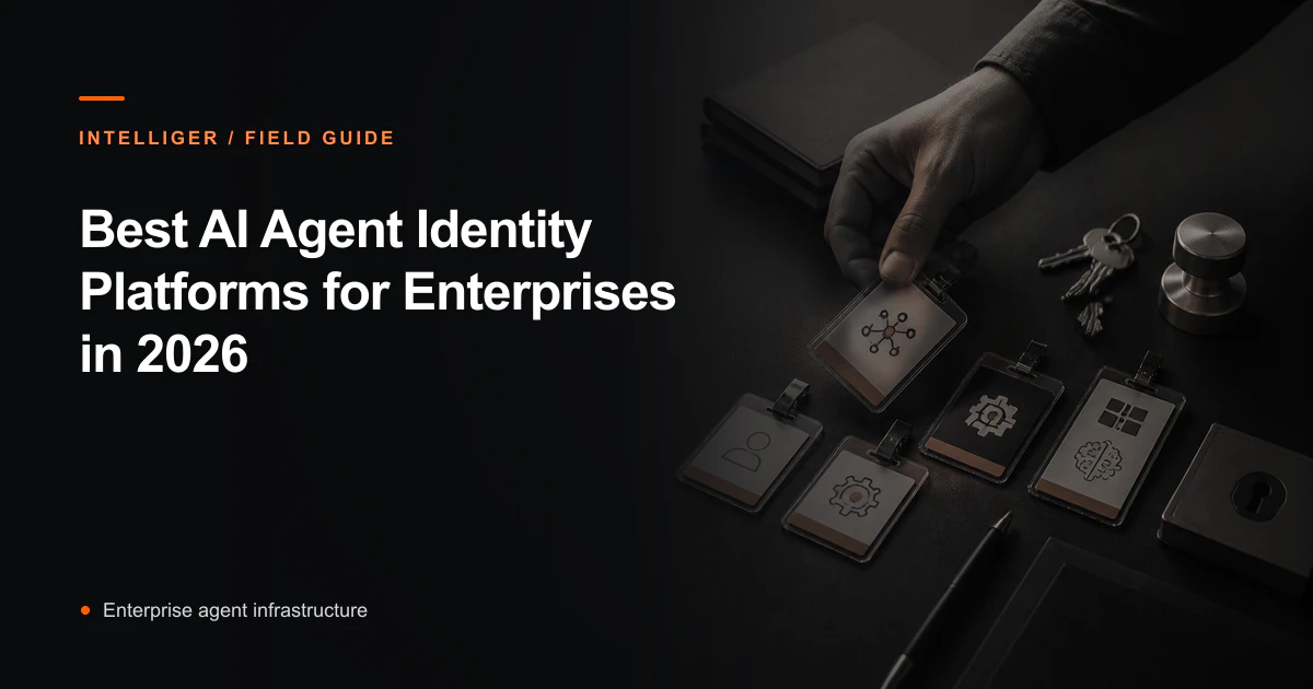 Identity architect evaluating enterprise agent credential platforms beside the article title