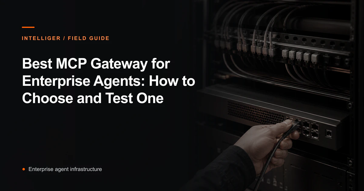 Engineer connecting a controlled enterprise network gateway beside the article title