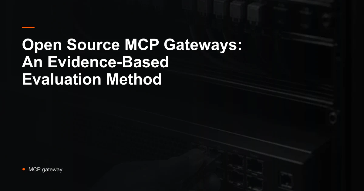 Test harness evaluating an open source MCP gateway against security and protocol criteria